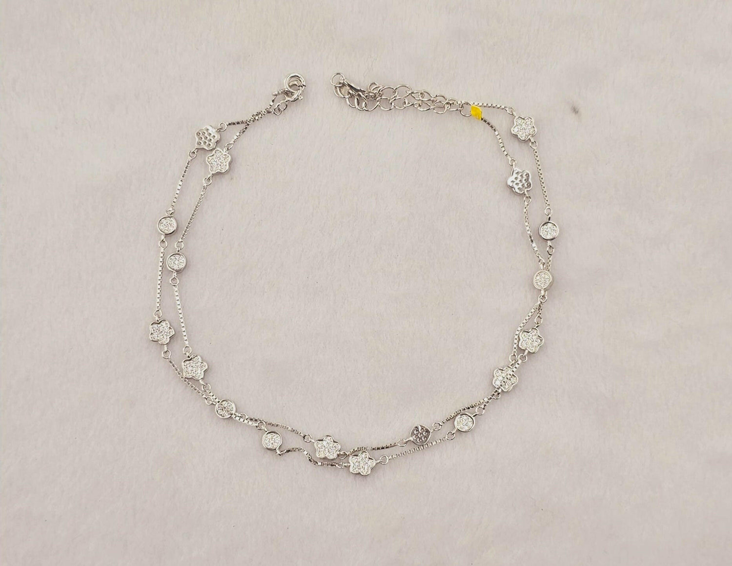 92.5 Silver Anklets