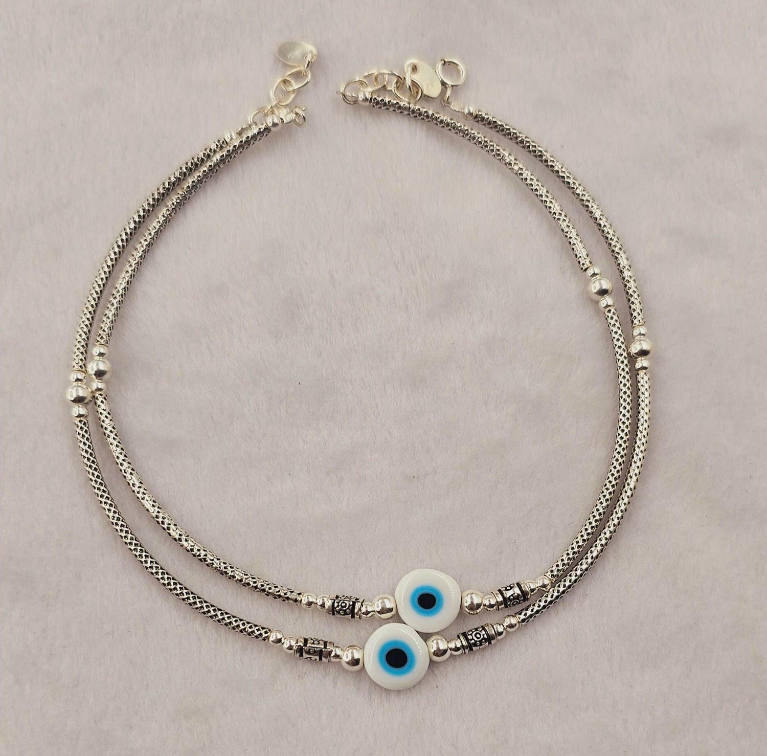 92.5 Silver Anklets