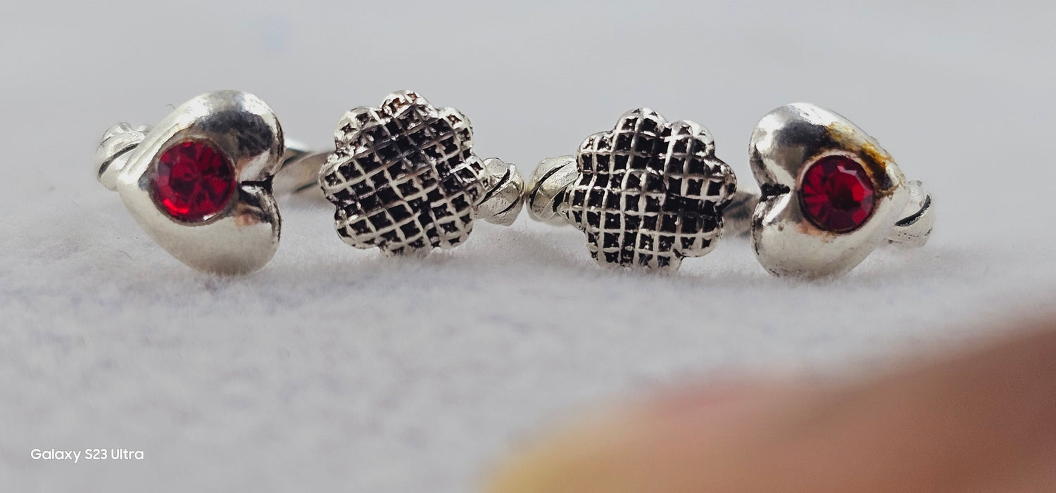 92.5 Silver Toe Ring 59
