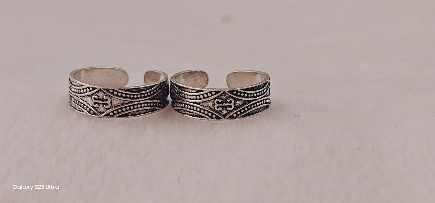 92.5 Silver Toe Ring 169