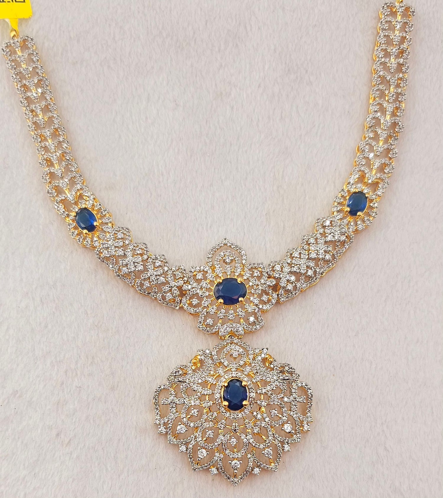 92.50 Gold Plated Silver Necklace 21