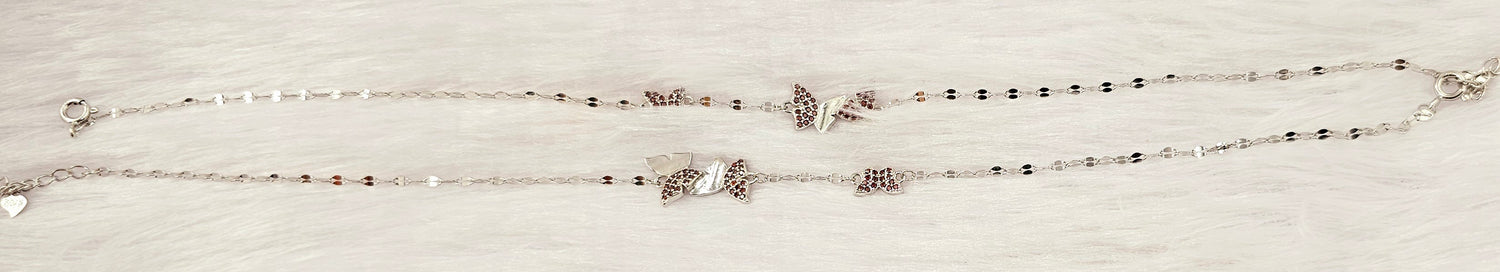 92.50 Silver Anklet 170