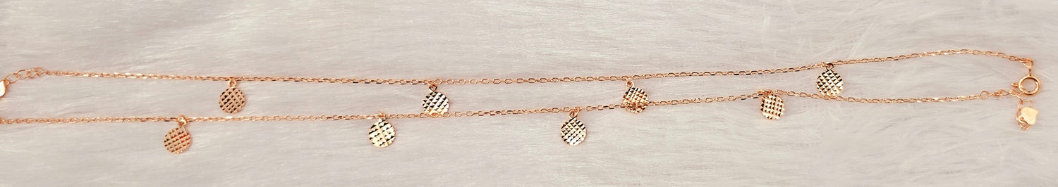 92.50 Silver Anklet 158