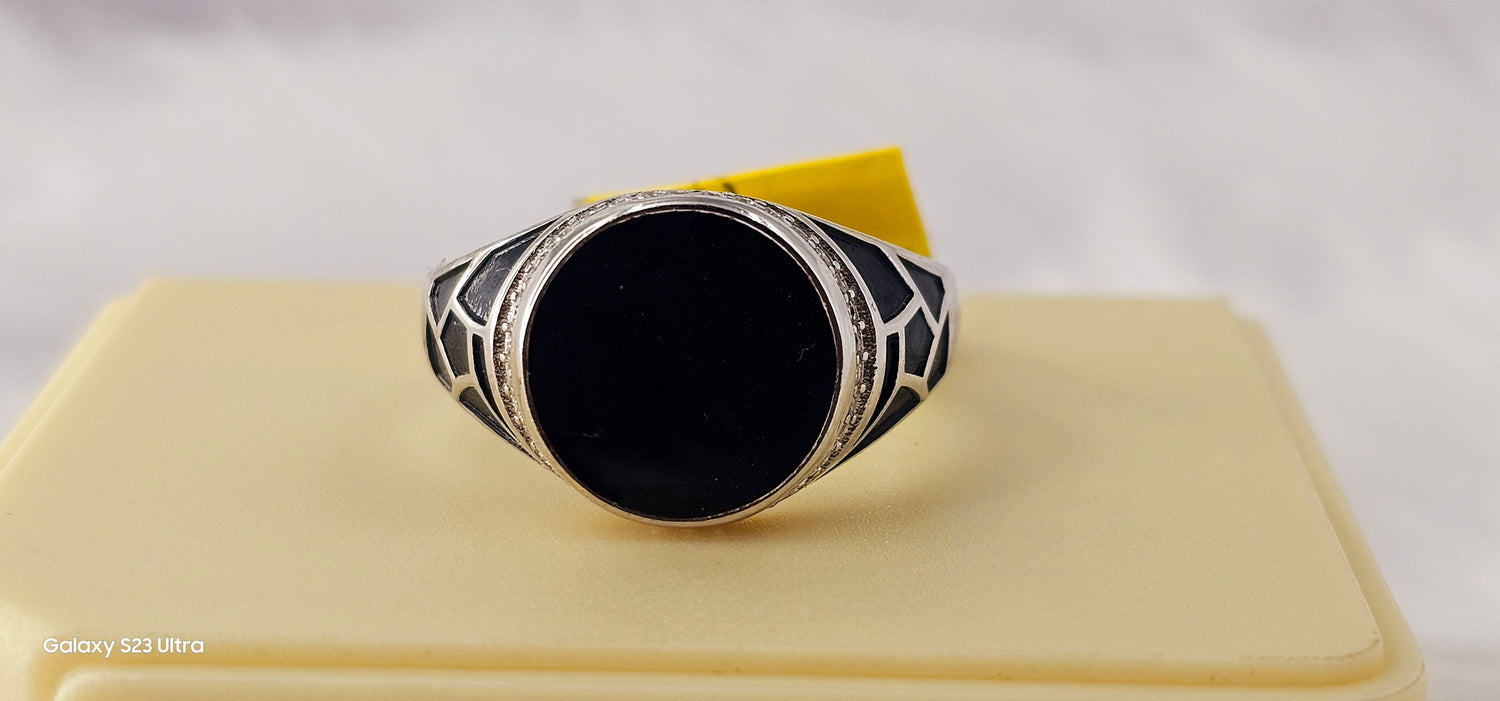 92.50 Silver Gents Ring 8