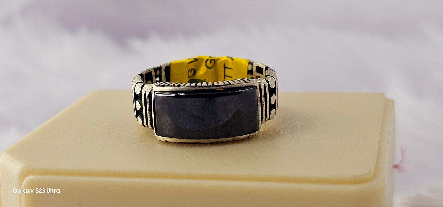 92.50 Silver Gents Ring 9