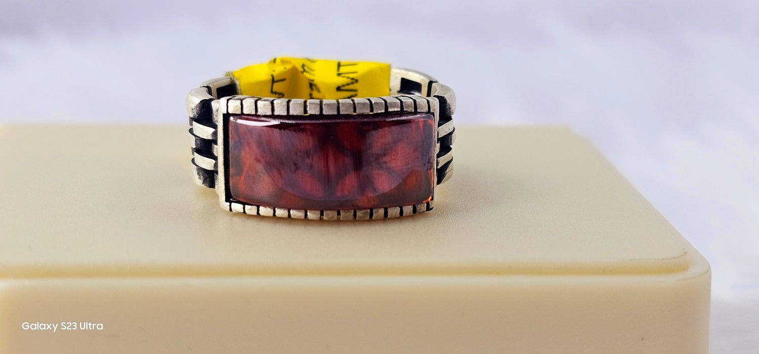 92.50 Silver Gents Ring 13
