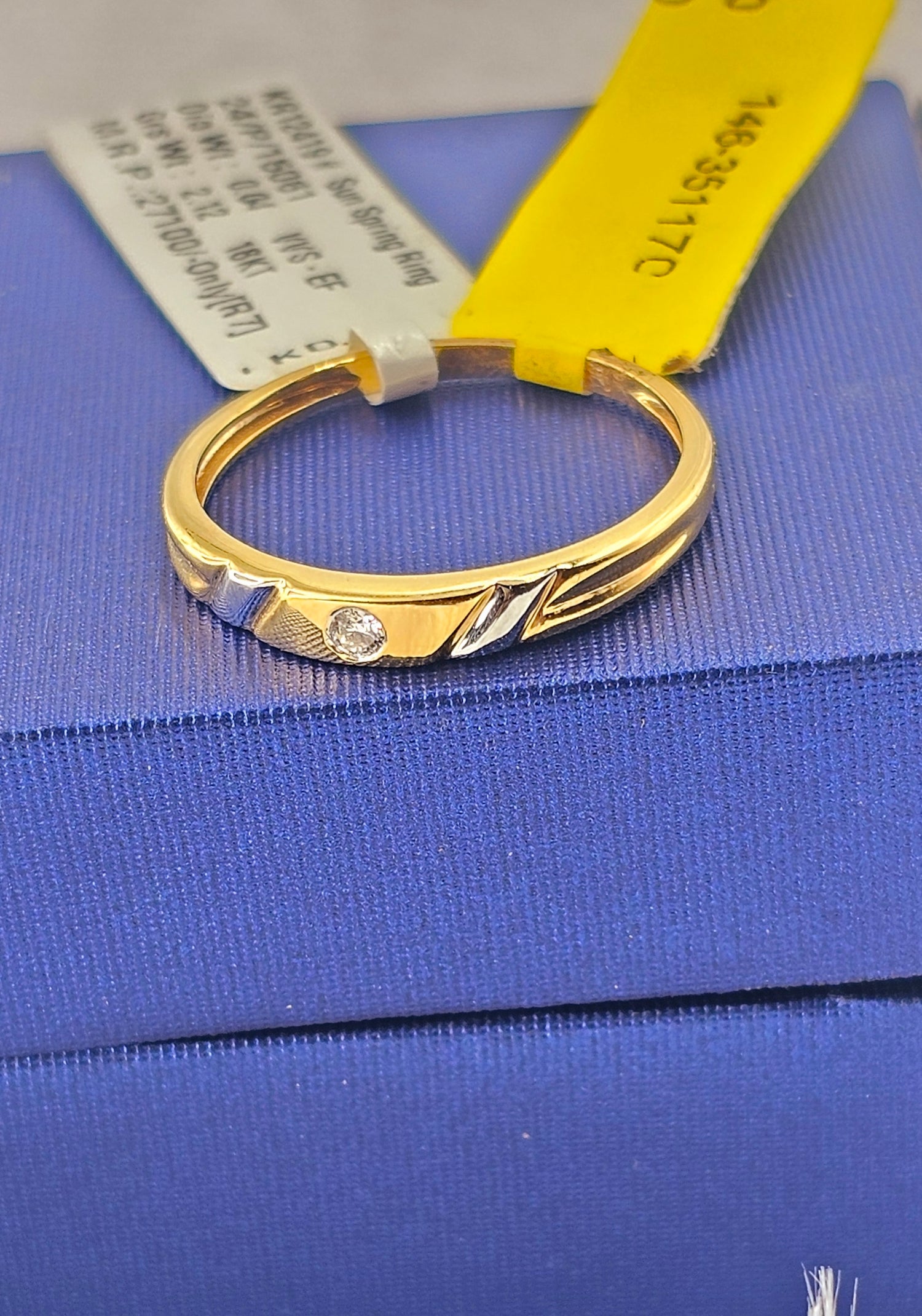 Kisna Diamond Gents Ring 22