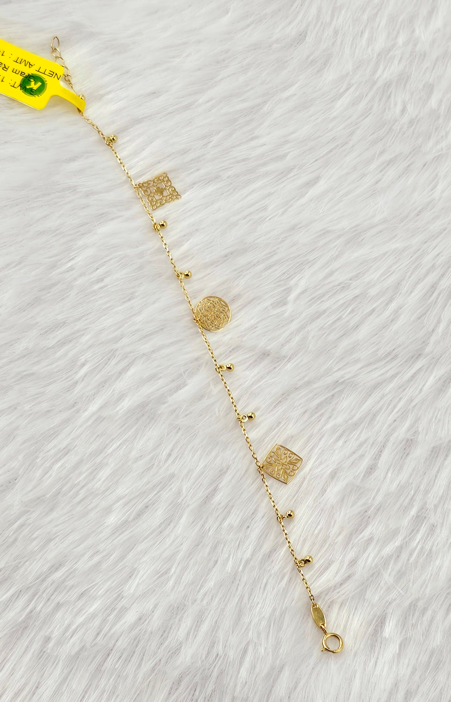 18ct Gold Bracelet 12