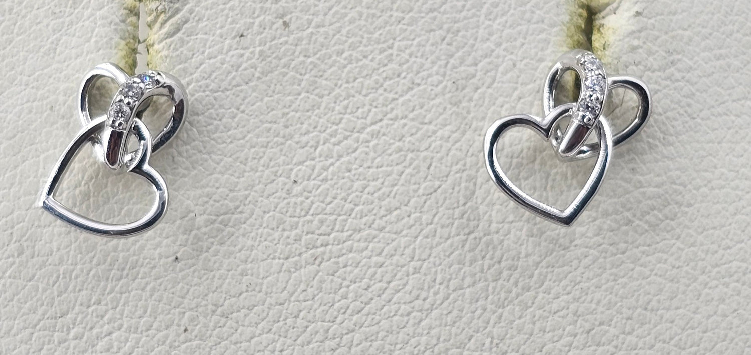 Kisna Diamond Platinum Earrings 9