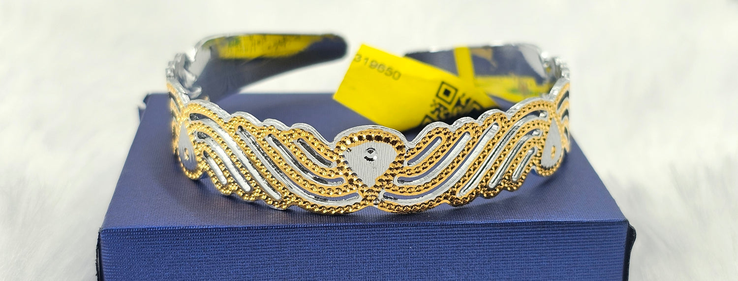 92.50 Silver Gold plated Bracelet