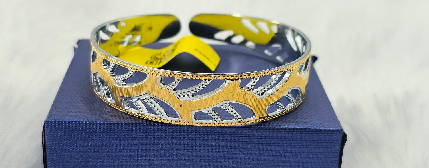 92.50 Silver Gold Plated Bracelet 48