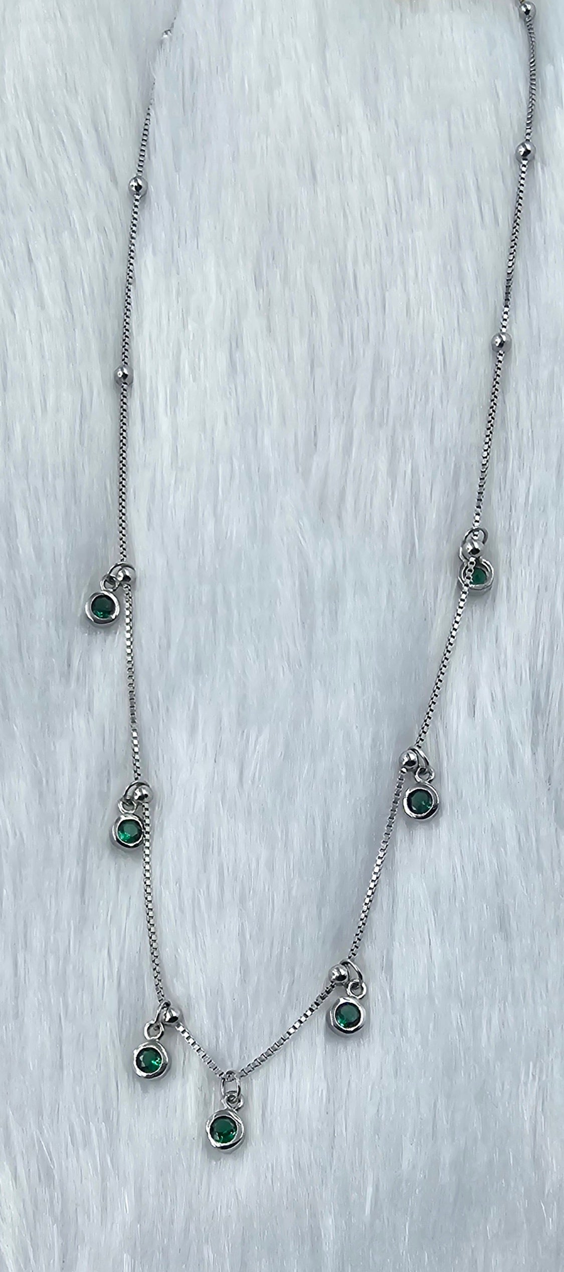 92.50 Silver Chain Pendent Set 168
