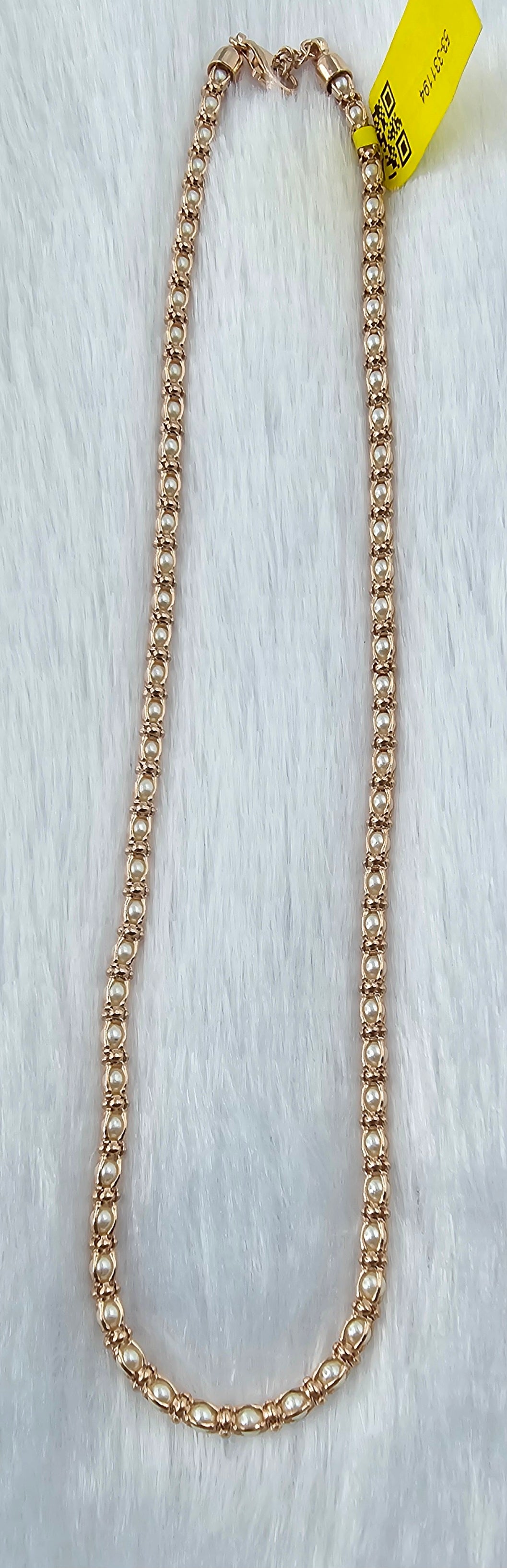 92.50 Rose Gold Plated Chain Pendent Set 176