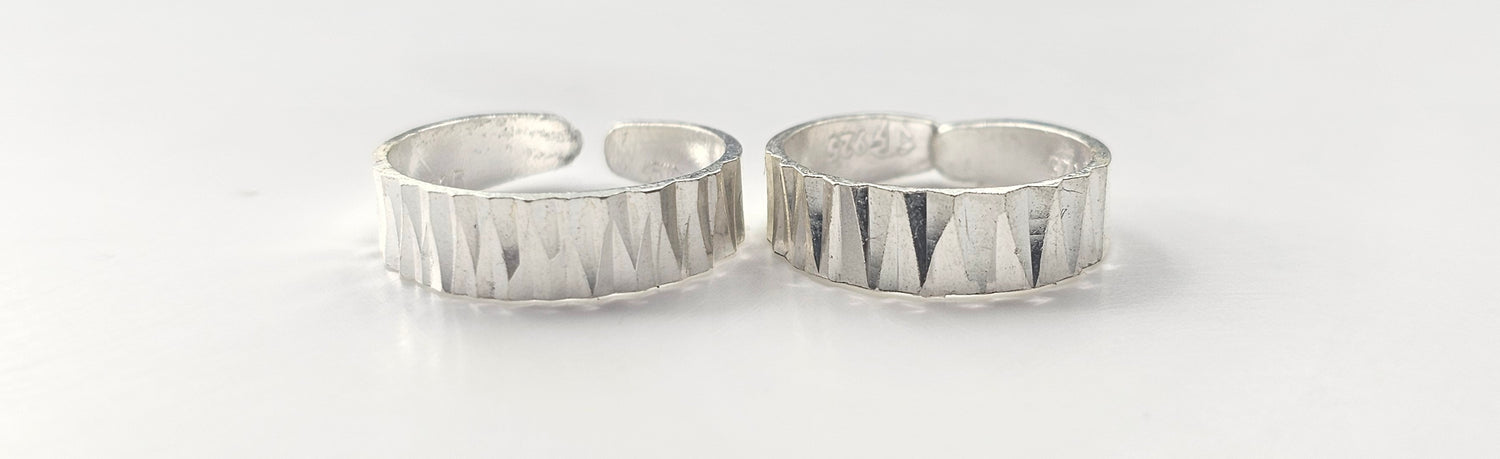 92.50 Silver Toe Ring 348