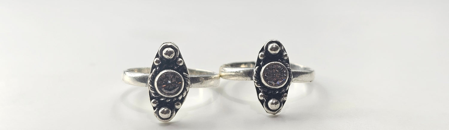 92.50 Silver Toe Ring 331