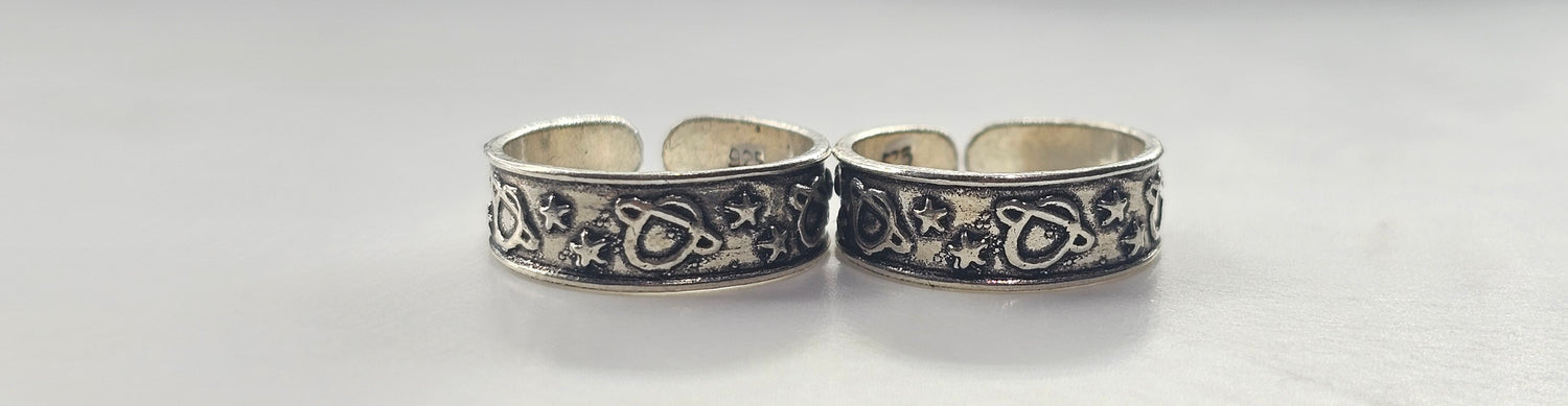 92.50 Silver Toe Ring 338