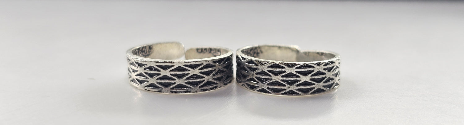 92.50 Silver Toe Ring 342