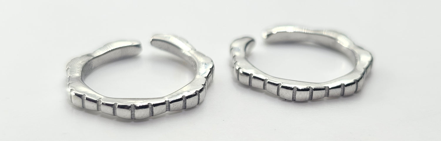 92.50 Silver Toe Ring 379