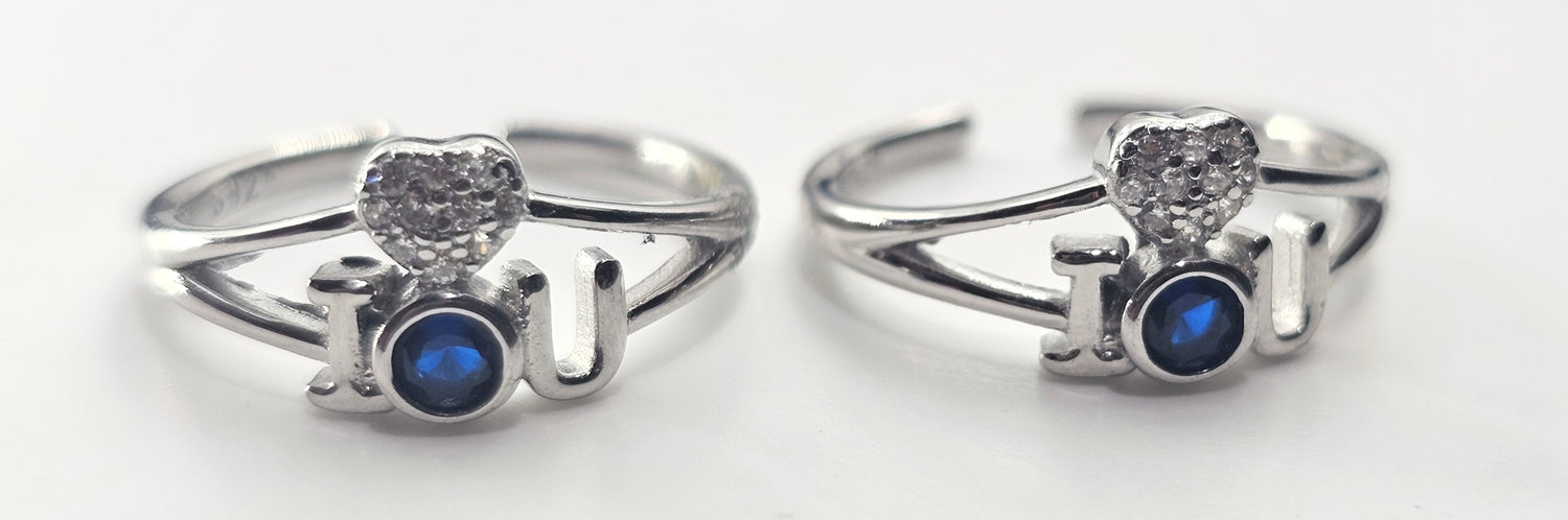 92.50 Silver Toe Ring 381