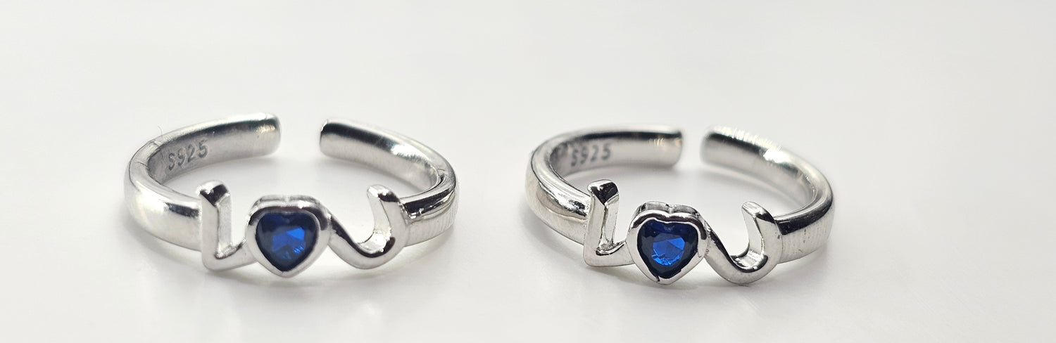 92.50 Silver Toe Ring 401