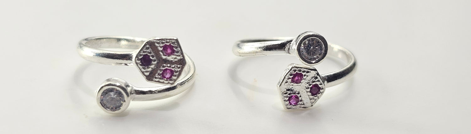 92.50 Silver Toe Ring 402
