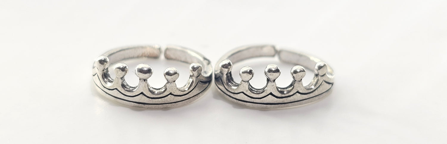 92.50 Silver Toe Ring 416