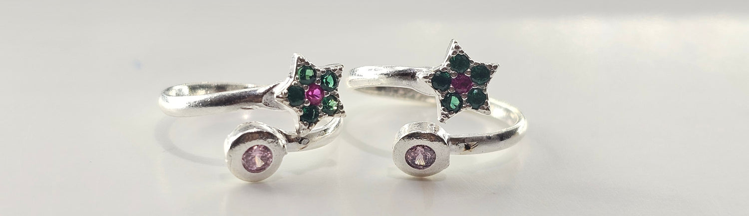 92.50 Silver Toe Ring 499