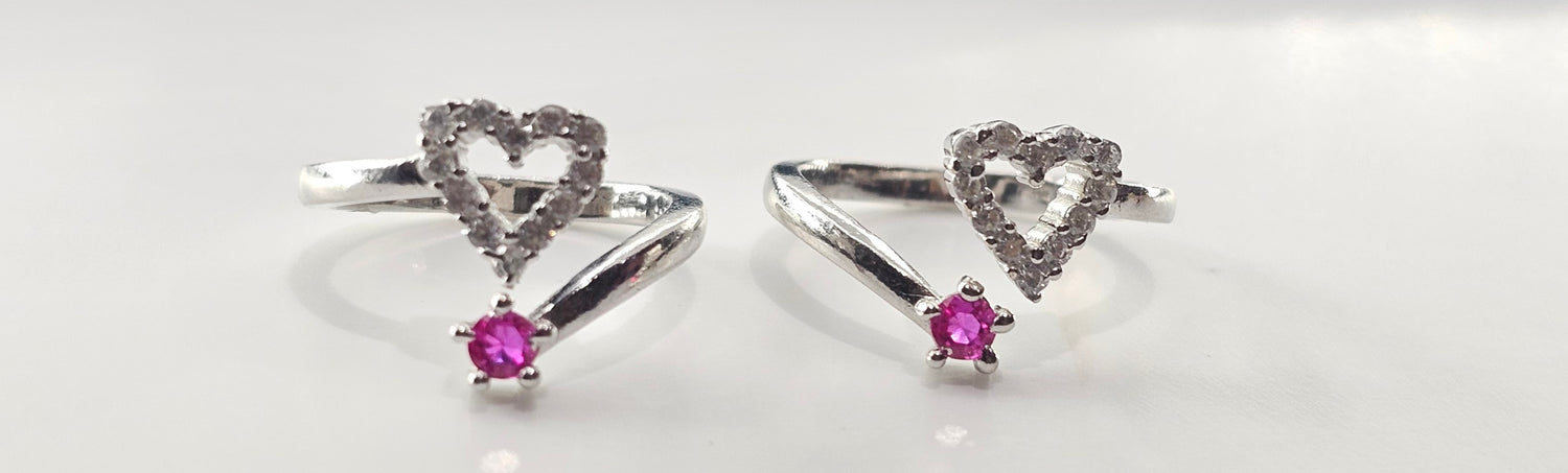 92.50 Silver Toe Ring 503