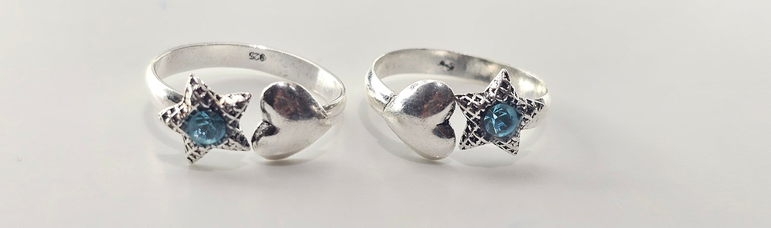 92.50 Silver Toe Ring 524