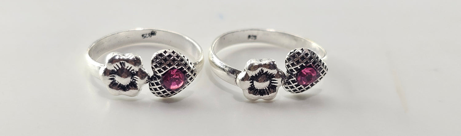 92.50 Silver Toe Ring 621