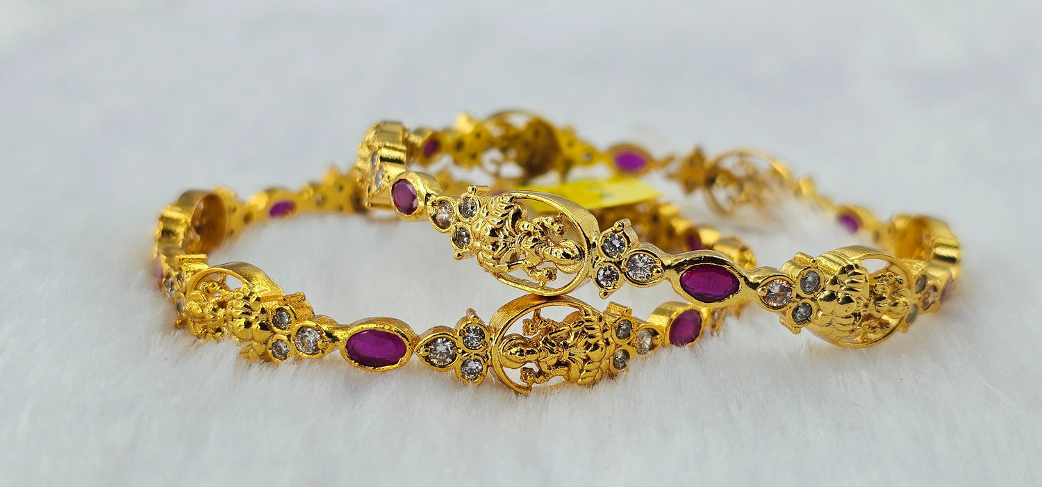92.50 Gold Plated Silver Bangle 98