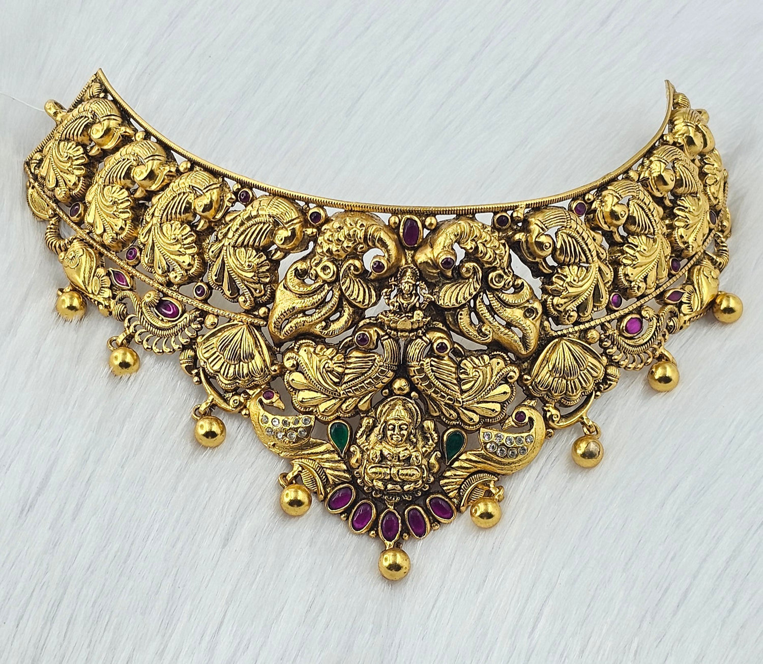 92.50 Gold Plated Silver Choker 169