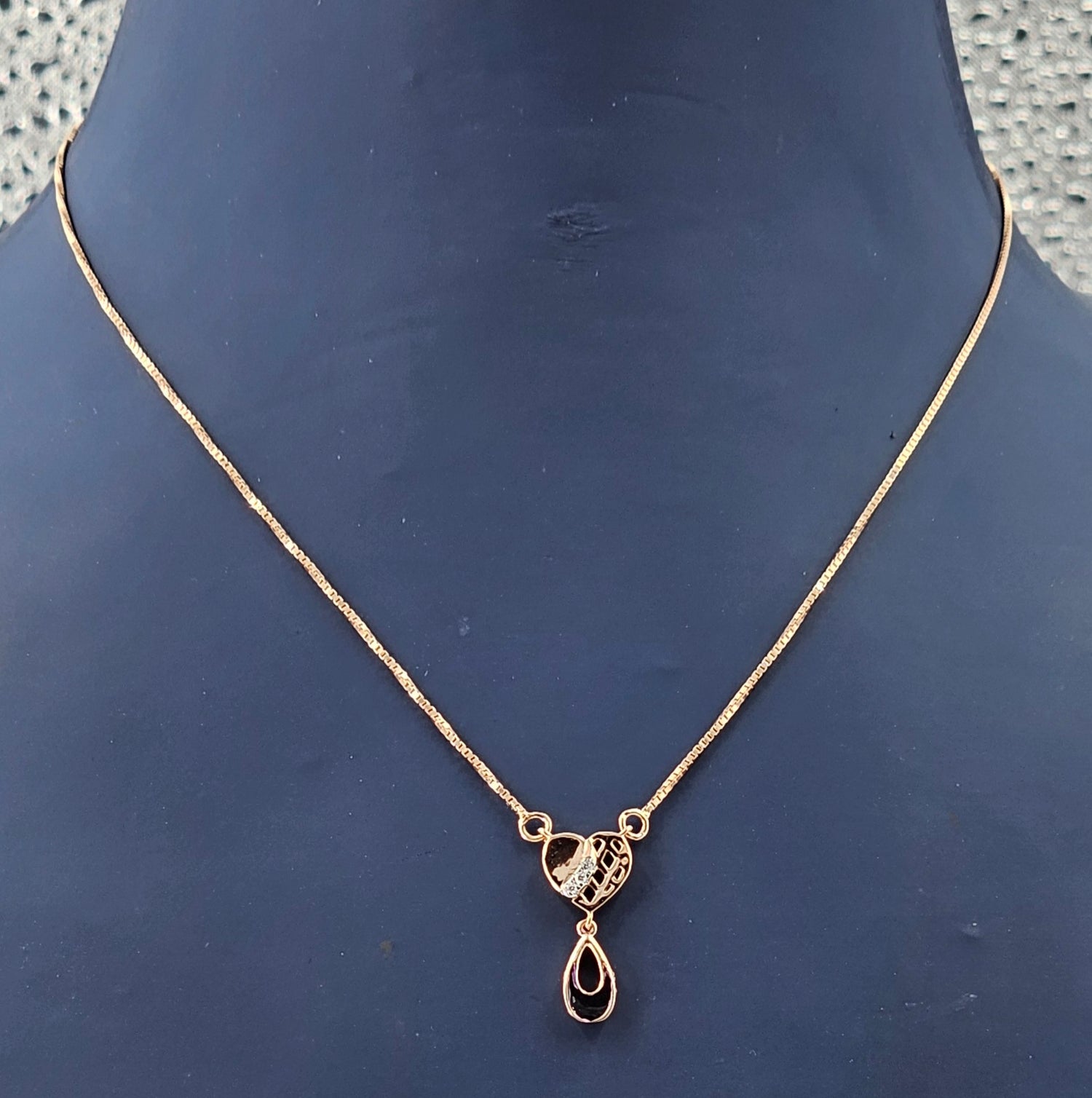 Kisna Diamond Chain Pendant Set 1
