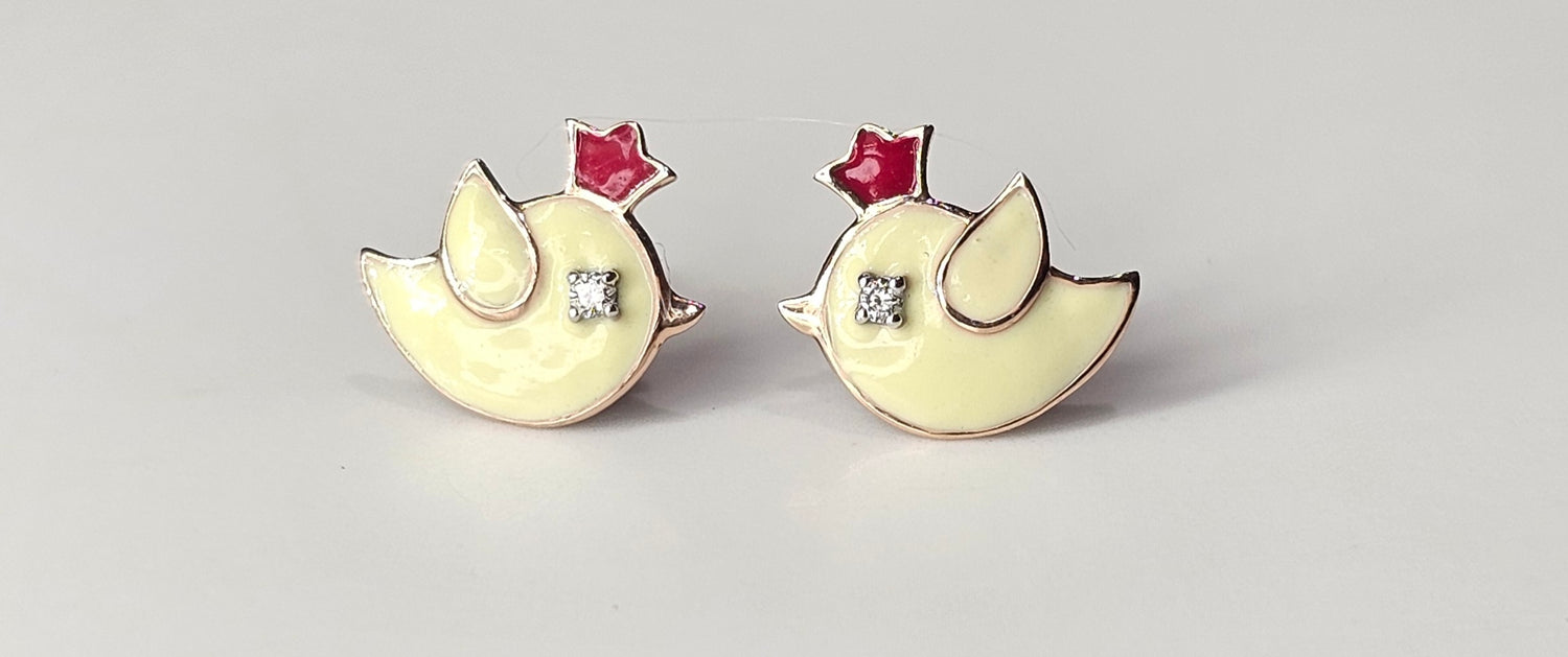 Kisna Diamond Kids Earrings 11
