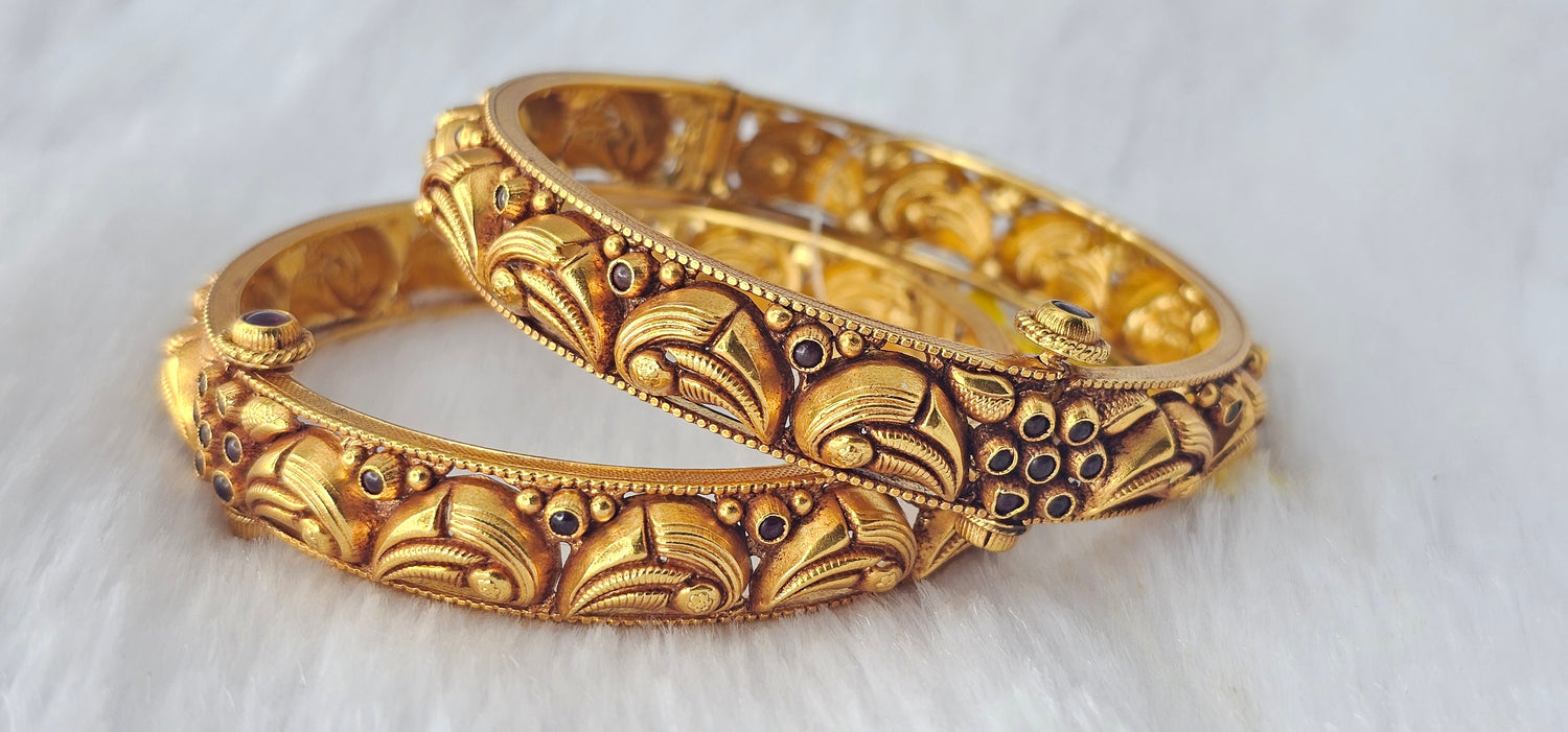92.50 Gold Plated Silver Bangle 114