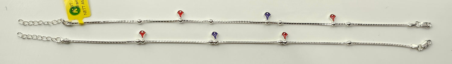 92.50 Silver Anklet 361