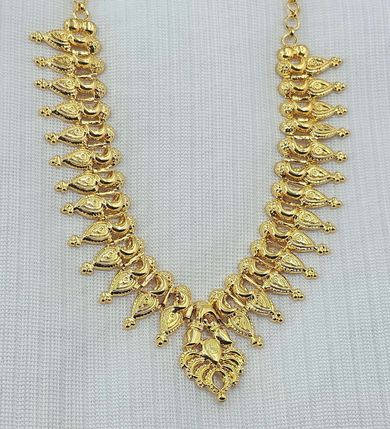 92.50 Gold Plated Silver Necklace 240