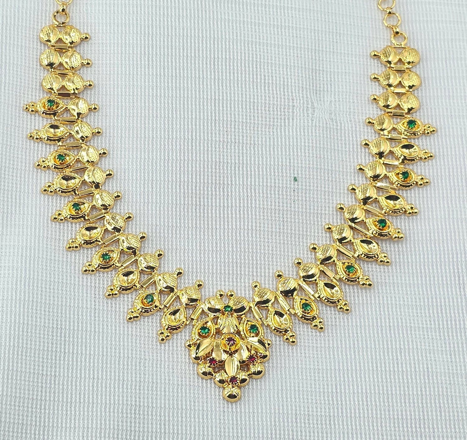 92.50 Gold Plated Silver Necklace 225