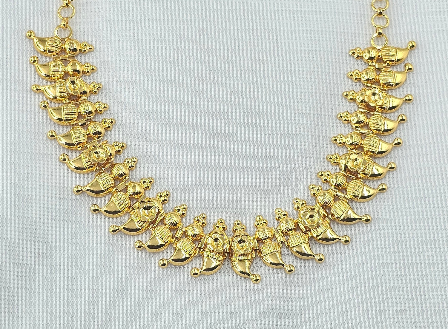 92.50 Gold Plated Silver Necklace 244