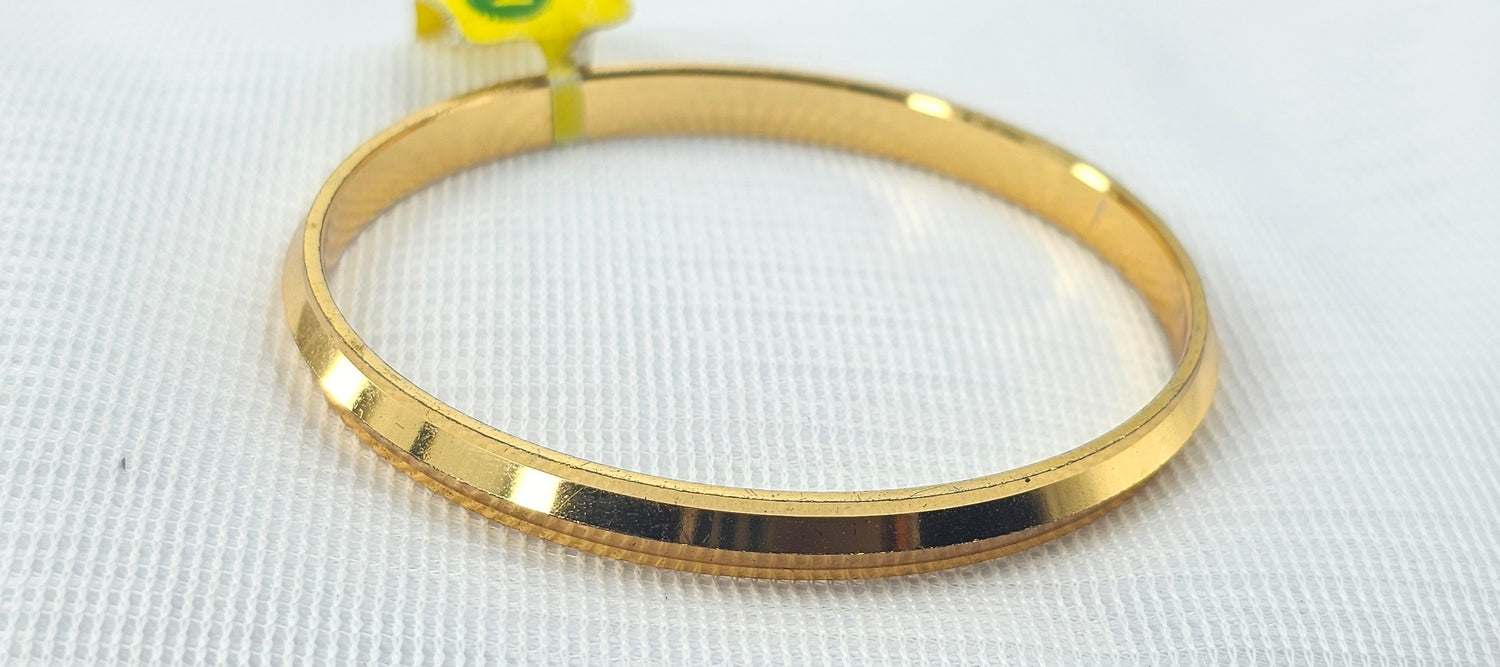 92.50 Gold plated Silver Gents Kada 24