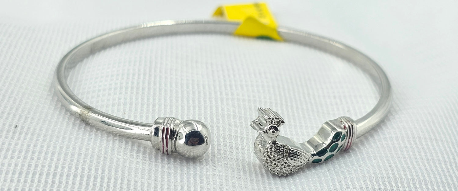 92.50 Silver Gents Vel Kada 28