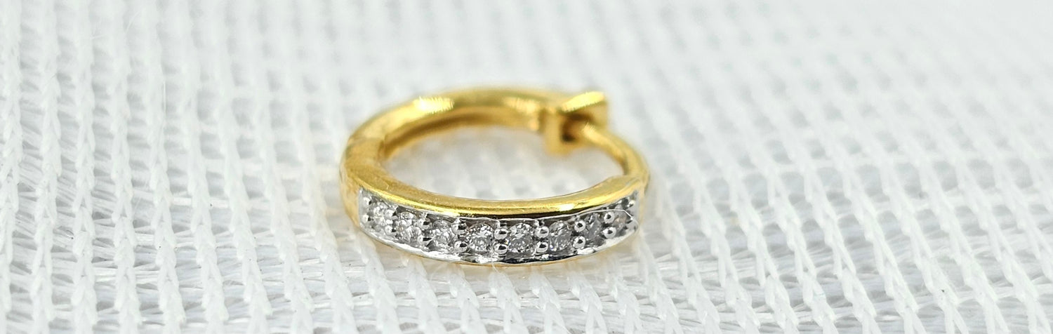 Kisna Diamond ring Nosepin 38