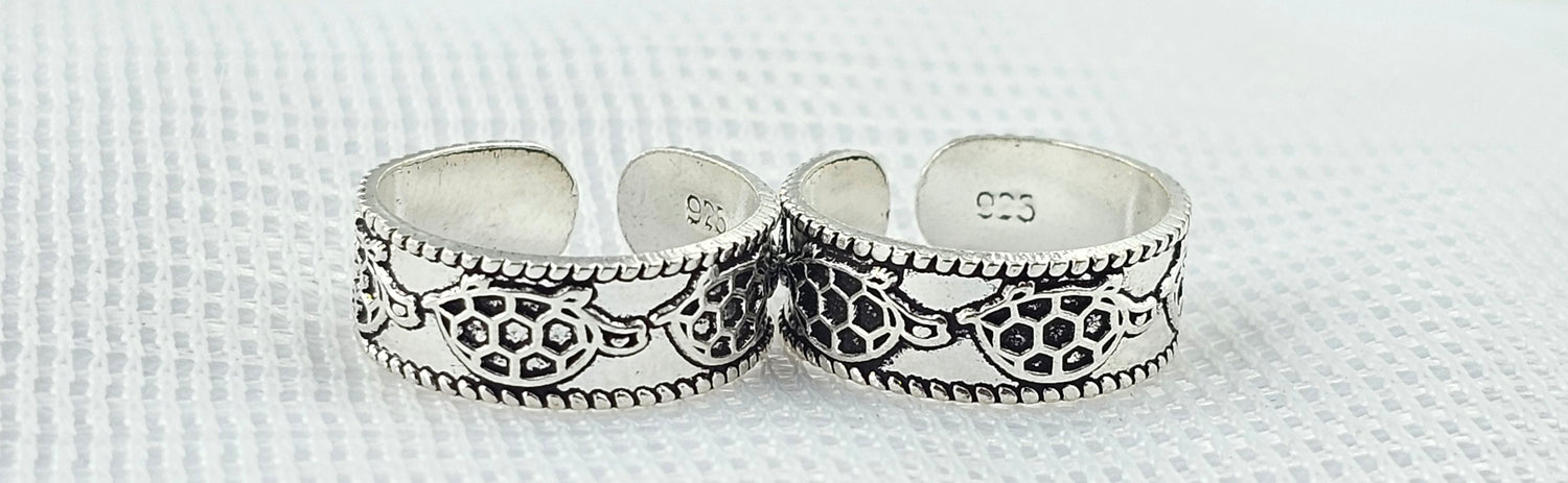 92.50 Silver Toe Ring 646