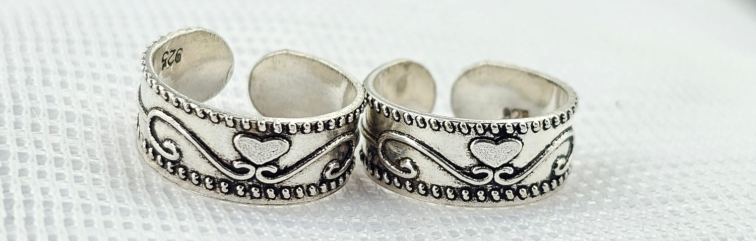 92.50 Silver Toe Ring 632