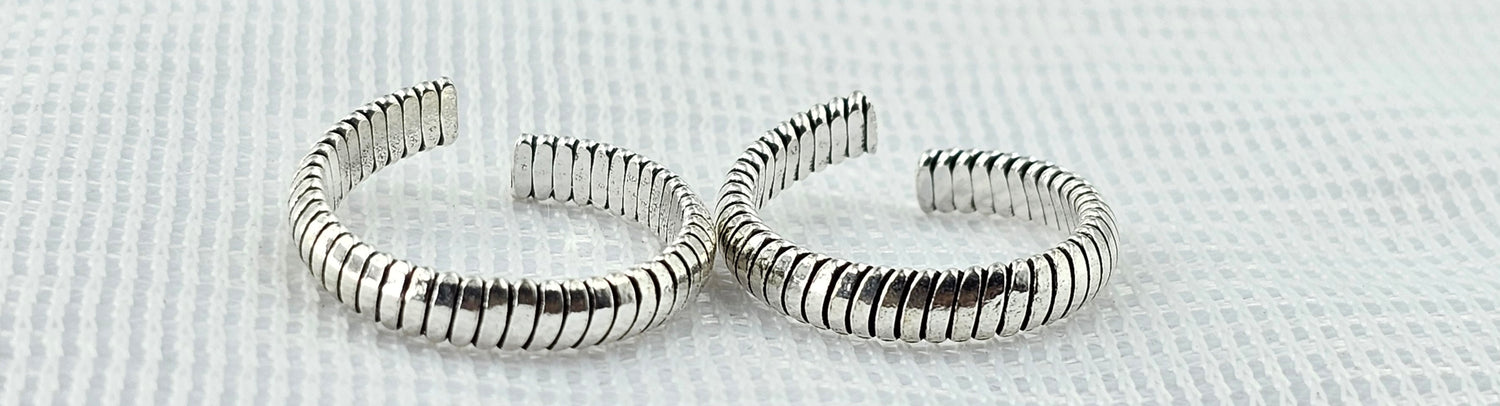 92.50 Silver Toe Ring 622
