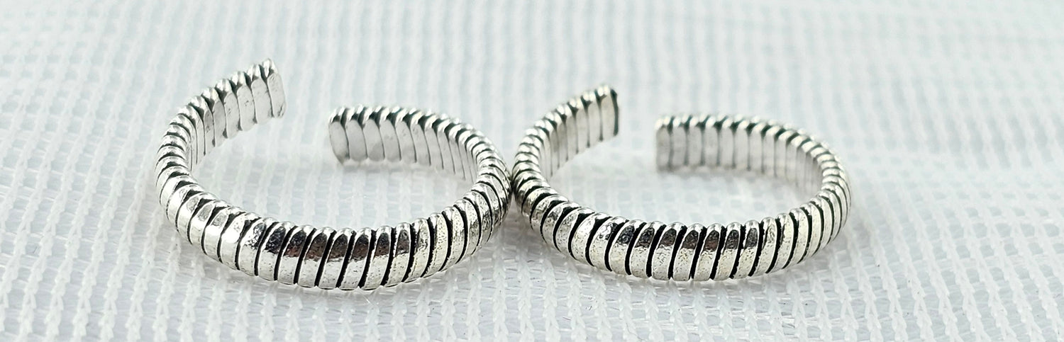 92.50 Silver Toe Ring 624