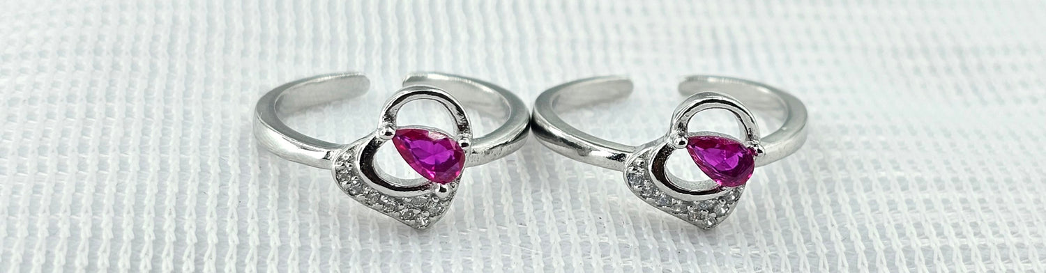 92.50 Silver Toe Ring 648