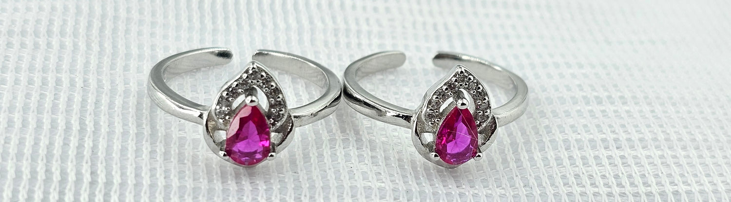 92.50 Silver Toe Ring 688