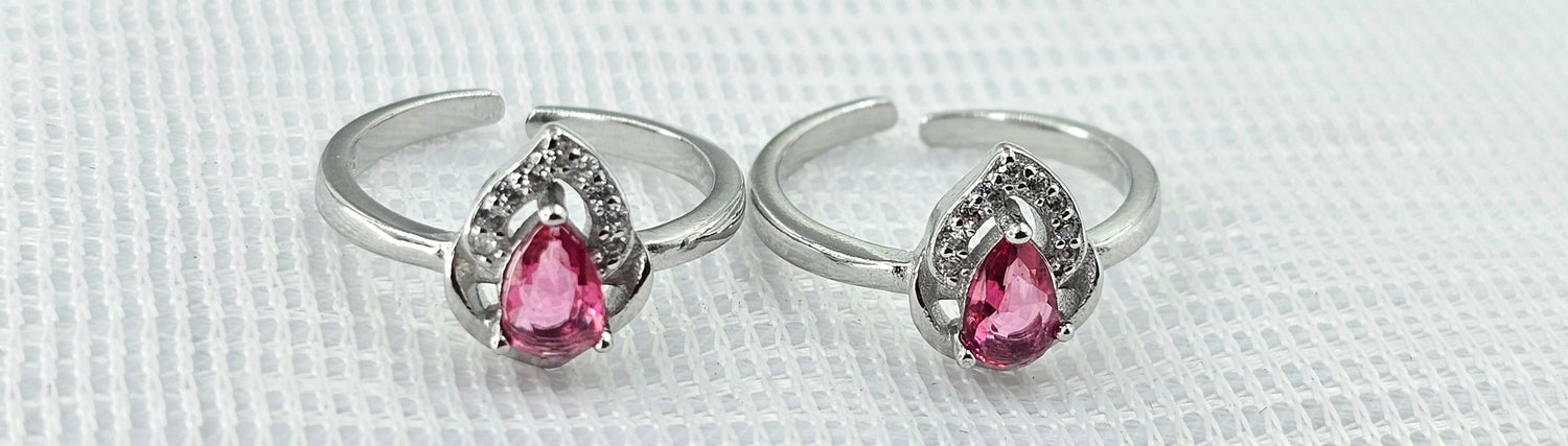 92.50 Silver Toe Ring 674