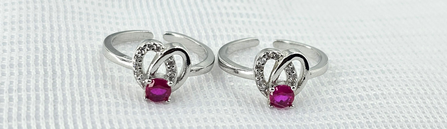 92.50 Silver Toe Ring 670